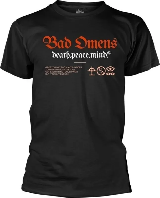 Bad Omens T-shirt Boxgirl Unisex Black XL