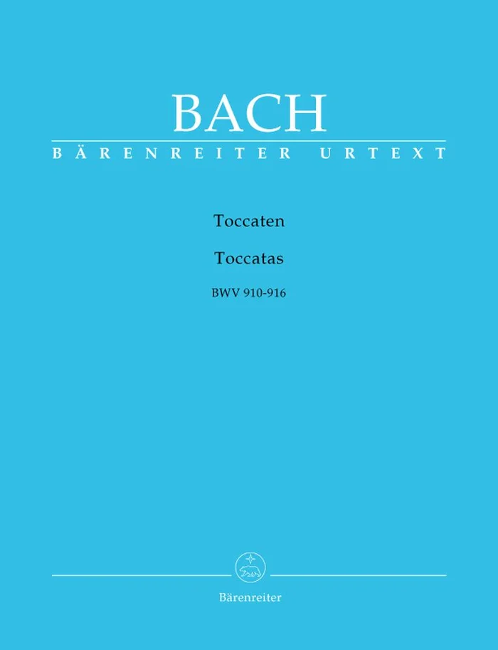 Barenreiter Bach J. S. – Toccaten BWV 910-916 – Clavecin (piano)