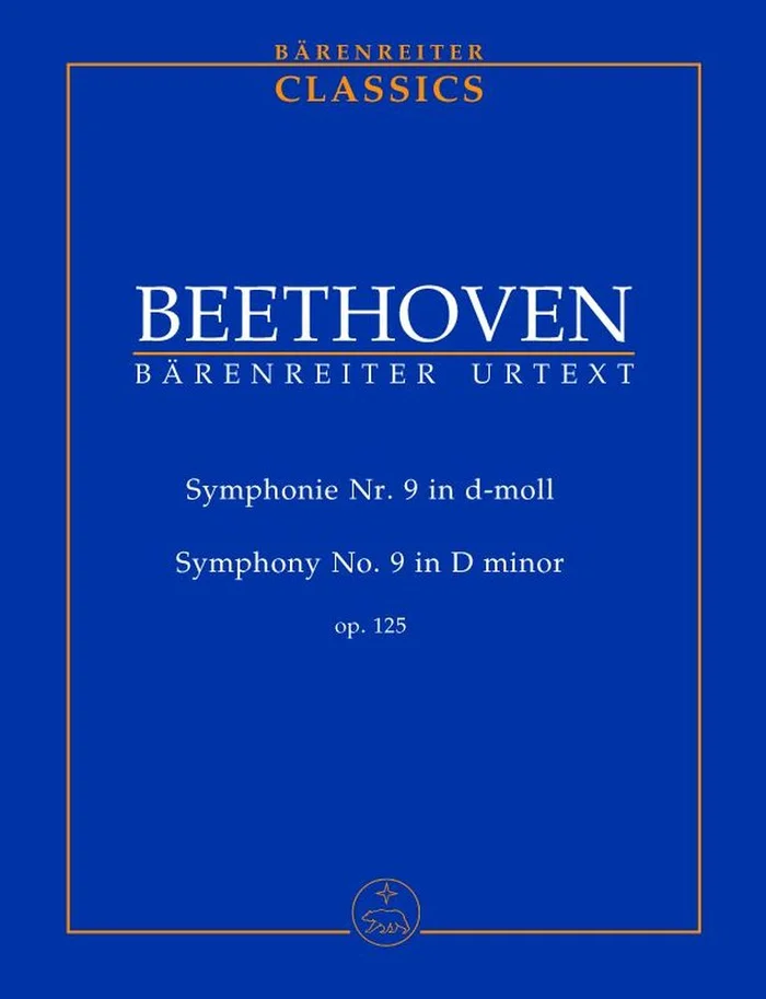 Barenreiter Beethoven L.V – Symphonie NR. 9 In D-moll Op. 125 – Conducteur Poche