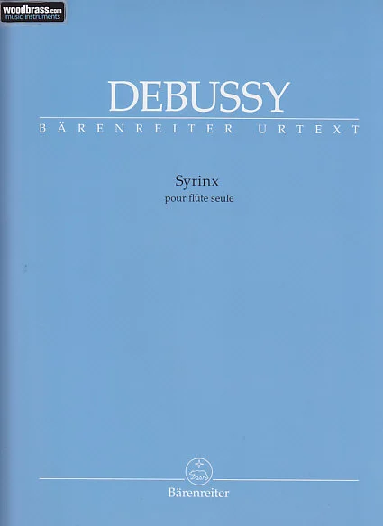 Barenreiter Debussy Claude – Syrinx – Flûte Seule