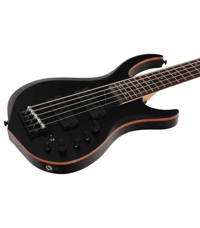 Basse Electrique 5 cordes M. Miller M2-5 TBK RN Transparent Black – Image 2