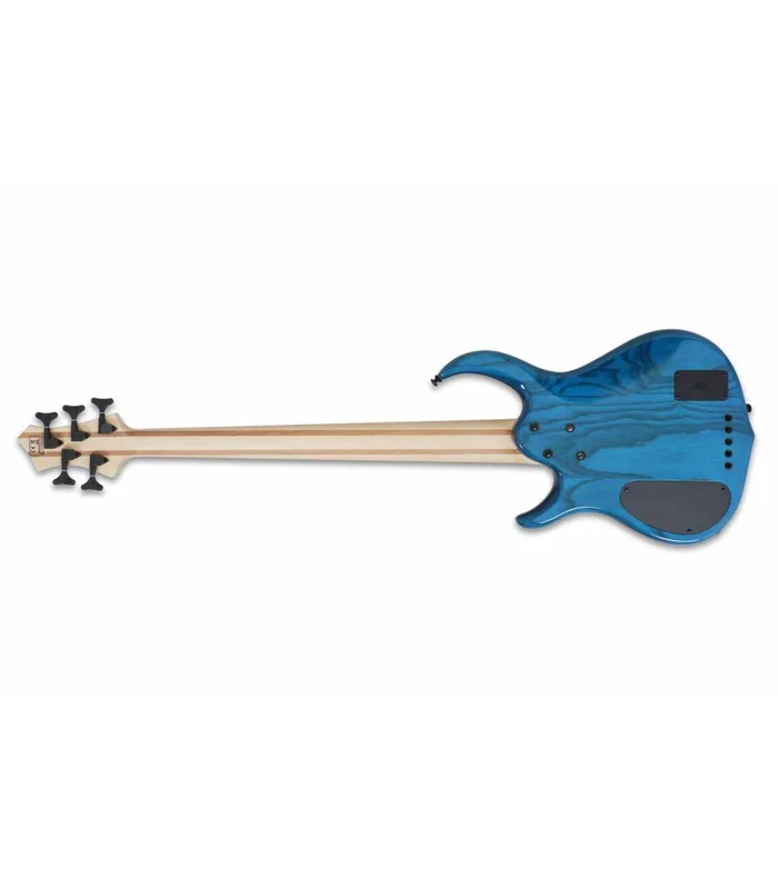 Basse Electrique 5 cordes M. Miller M5 SWAMP ASH-5 TBL EN Transparent Blue – Image 4