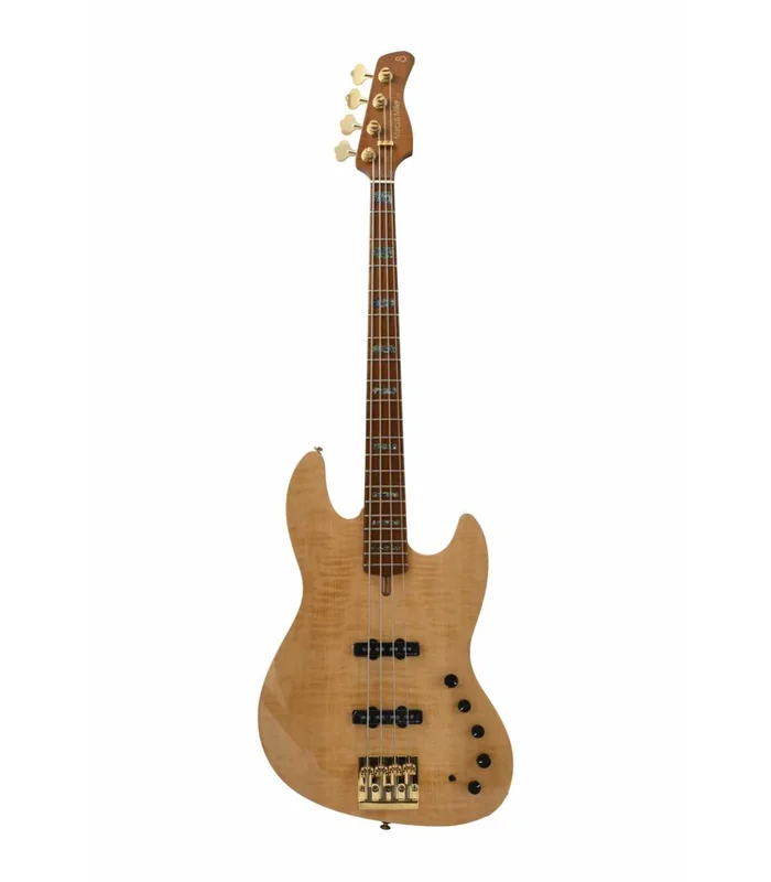Basse Electrique M. Miller V10 DX SWAMP ASH-4 NT MN + ÉTUI