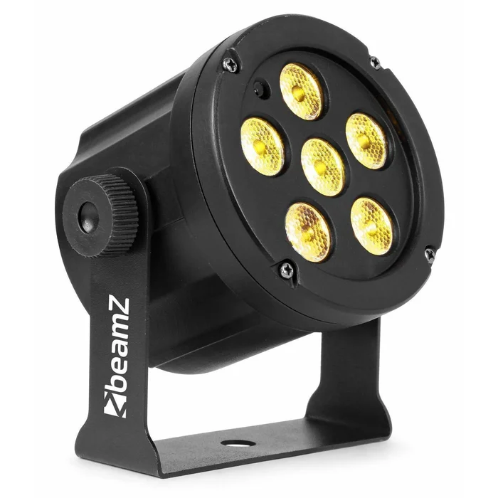 BeamZ SLIMPAR30 LED Projecteur PAR – 6 LEDs 3W CW/WW/UV