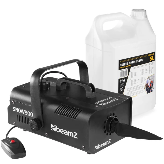 BeamZ SNOW900 – Machine à Neige 900 Watts avec Liquide 5L