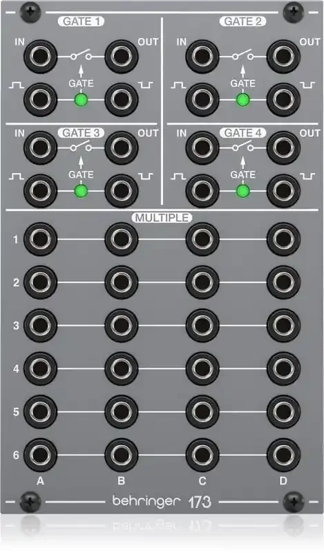Behringer 173 Quad Gate/Multiples Système modulaire