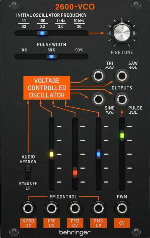 Behringer 2600-VCO Système modulaire