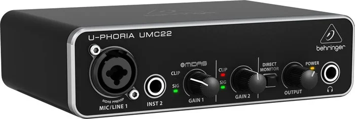 BEHRINGER U-Phoria UMC22