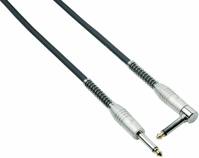 Bespeco CLA600 6 m Droit – Angle Câble d‘instrument