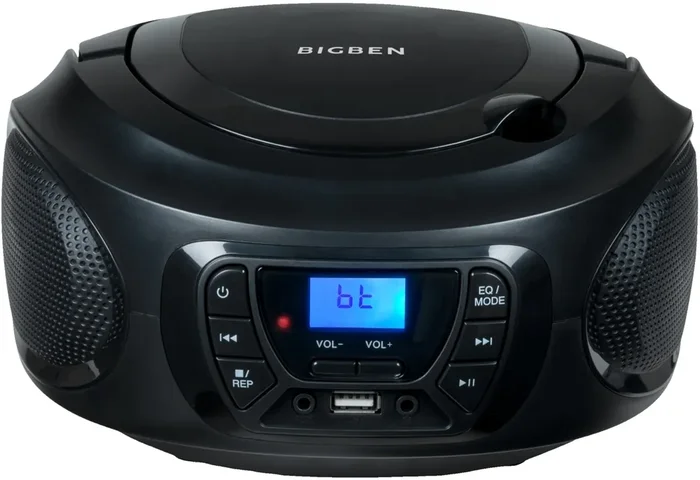 Bigben CD62NUSBBT Black Lecteur de musique de table