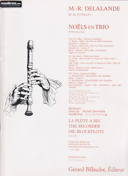 Billaudot DELALANDE MRS EN TRIO – 2 DESSUS, BASSE