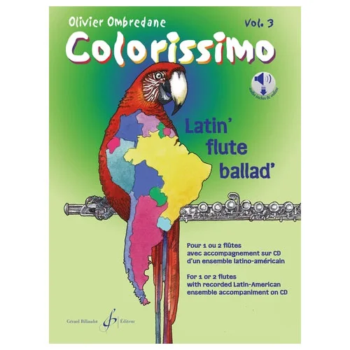 Billaudot Ombredane Olivier – Colorissimo Vol.3 – Flute