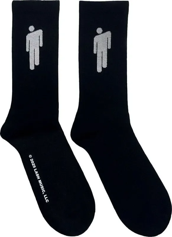 Billie Eilish Chaussettes White Blohsh Black 36-40