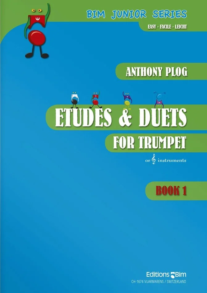 BIM Plog A. – Etudes & Duets Book I – Trompette