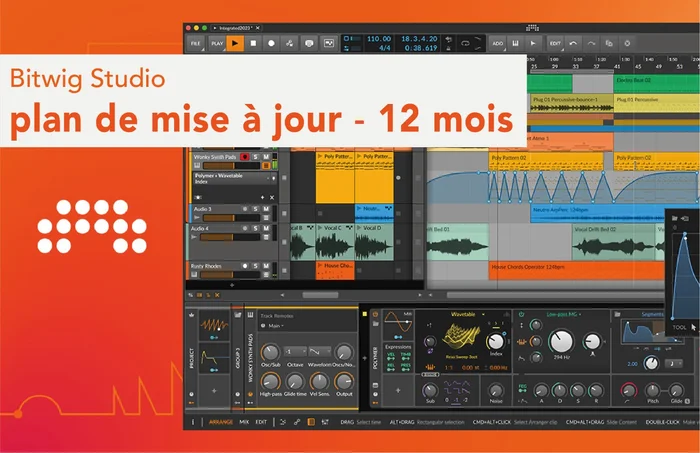 Bitwig Studio Upgrade Plan