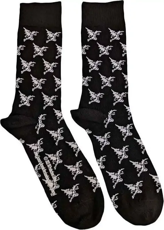 Black Sabbath Chaussettes Demon Pattern Black 40-45