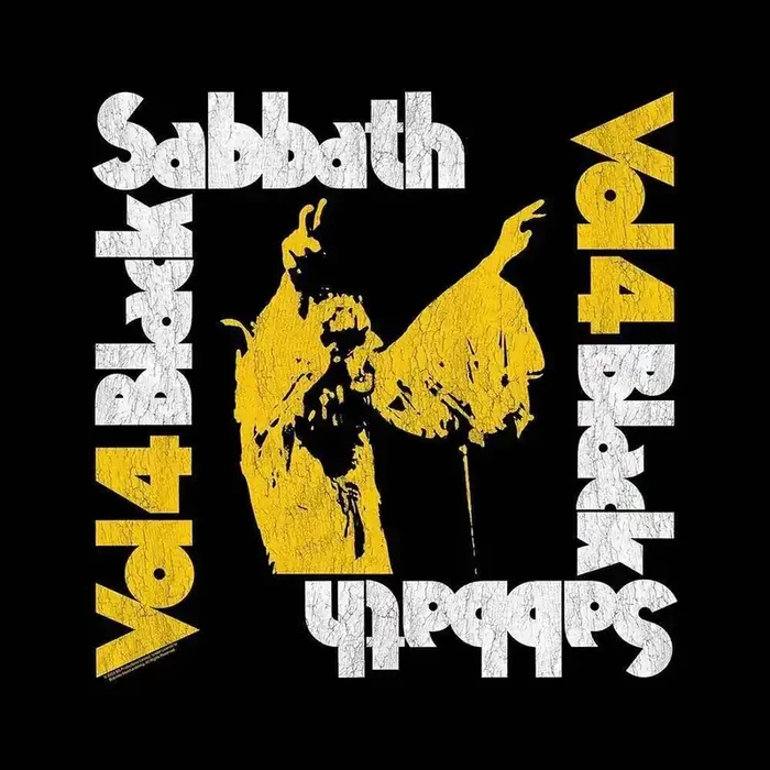Black Sabbath Foulard Vol 4 Black