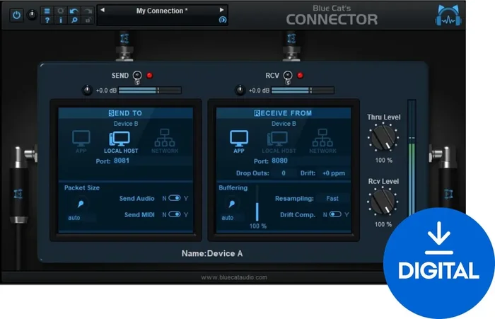 Blue Cat Audio Connector (Produit numérique)
