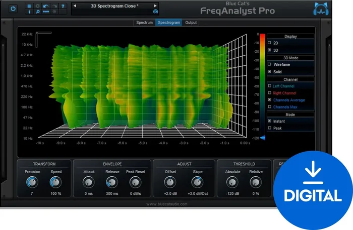 Blue Cat Audio FreqAnalyst Pro (Produit numérique)