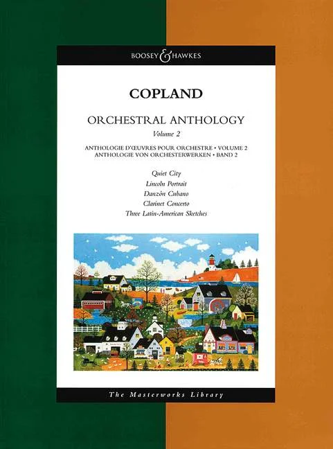Boosey & Hawkes Copland Aaron – Orchestral Anthology Vol. 2 – Orchestra