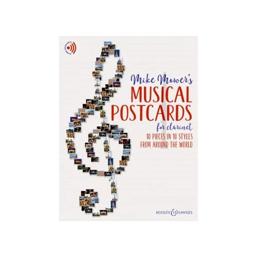 Boosey & Hawkes Mower Mike – Musical Postcards For Clarinet