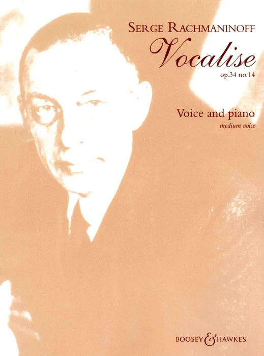 Boosey & Hawkes Rachmaninoff S. – Vocalise Op. 34/14 – Medium Voice And Piano
