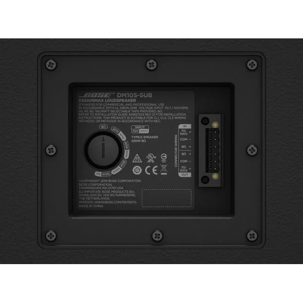 Bose Professional DesignMax DM10S (Noir) – Image 3