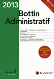 BOTTIN ADMINISTRATIF 2013. SPECIAL ELECTIONS 2012. PRESIDENTIELLES ET LEGISLATIV – POUVOIRS PUBLICS,