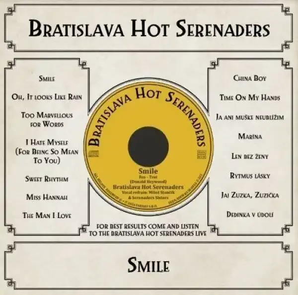 Bratislava Hot Serenaders – Smile (LP)