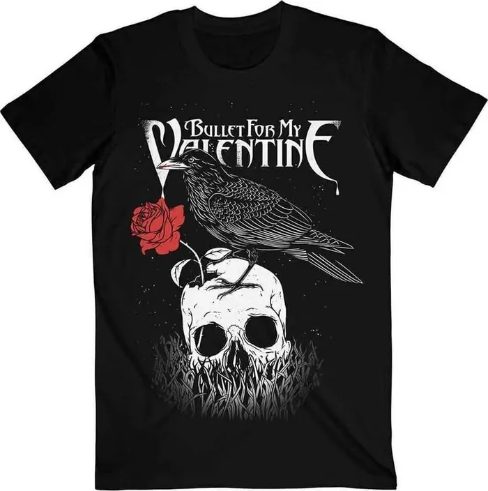 Bullet For My Valentine T-shirt Raven Unisex Black L