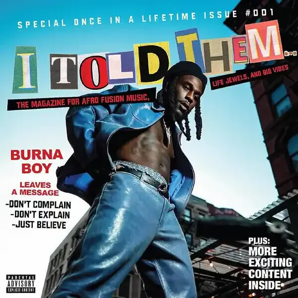 Burna Boy – I Told Them… (LP)
