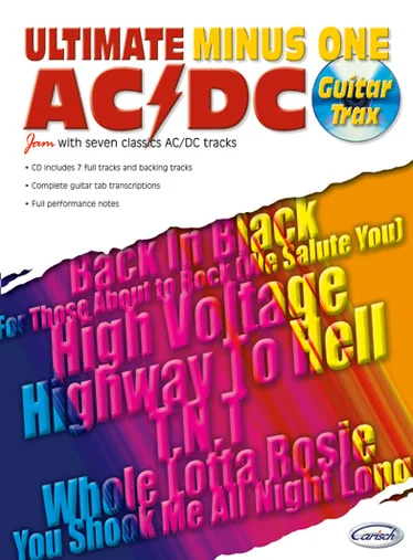 Carisch Ac/dc – Ultimate Minus One Guitar Trax + CD