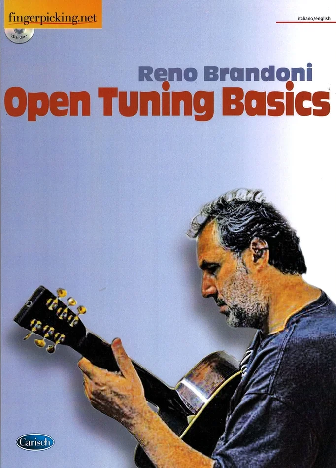Carisch Brandoni Reno – Open Tunings Basics + CD – Guitare