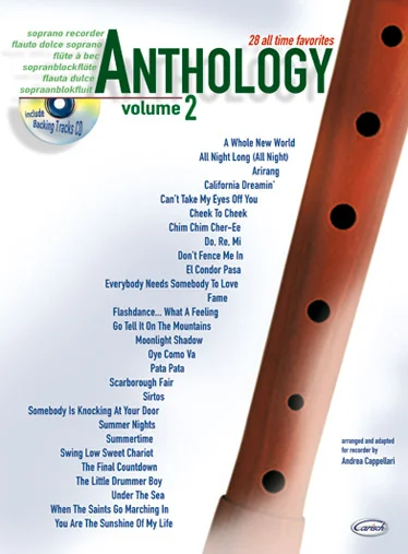 Carisch Cappellari Andrea – Hology Vol.2 + Cd, 28 All Time Favorites – Flute A Bec Soprano
