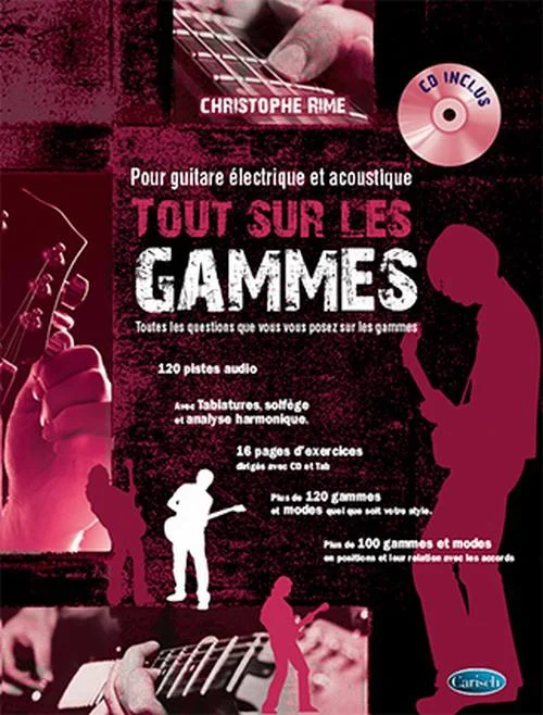 Carisch Rime Christophe – Tout Sur Les Gammes + CD – Guitare