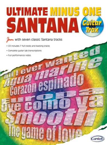 Carisch Santana Carlos – Ultimate Minus One Guitar Trax Vol.1 + CD