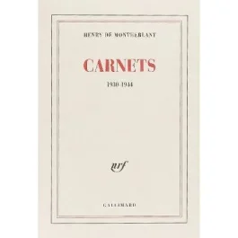 Carnets(années 1930 à 1944)