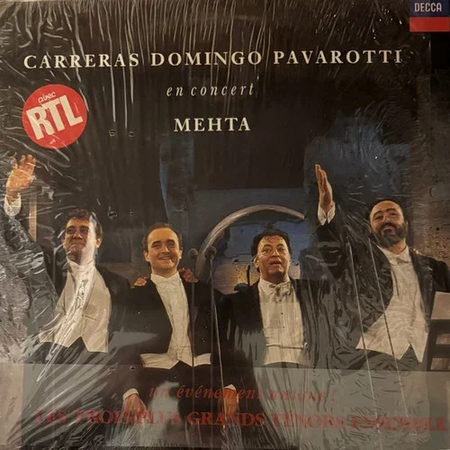 Carreras, Domingo, Pavarotti, Mehta ‎– En Concert