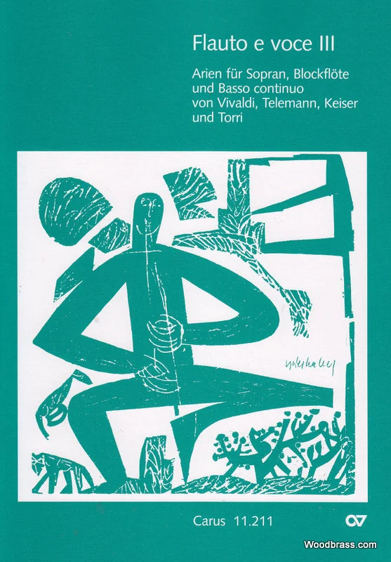 Carus Flauto E Voce Iii – Voix, Flute A Bec Et Bc – Conducteur