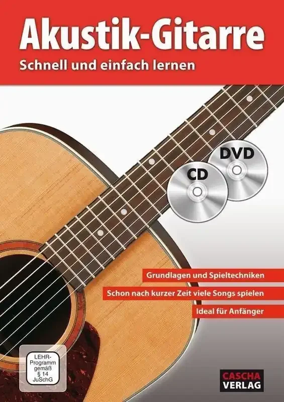 Cascha Acoustic Guitar – Fast and easy way to learn (with CD and DVD) Notes