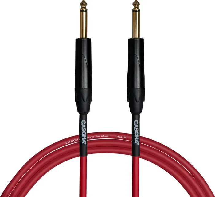 Cascha Advanced Line Guitar Cable 9 m Droit – Droit Câble d‘instrument