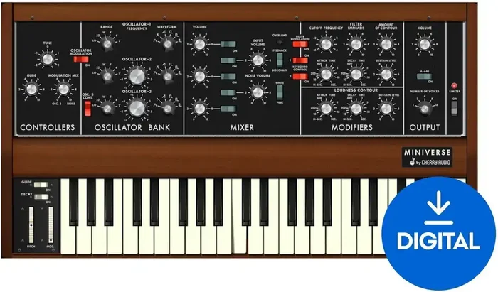 Cherry Audio Miniverse Synthesizer (Produit numérique)