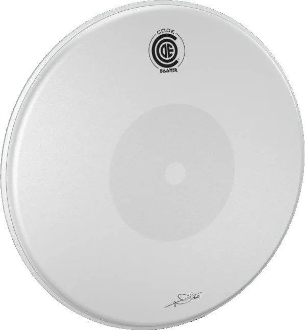 Code Drum Head BOOMER Caisse Claire 13″