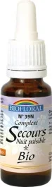 Complexe secours nuit paisible compte-gouttes – 20ml – bio