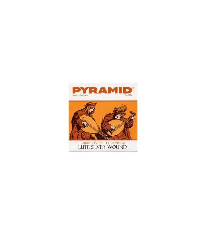 Corde Pyramid pour instruments anciens Nylon Filé Argent 1114