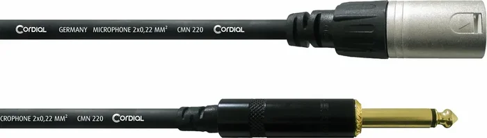 Cordial CCM 5 MP 5 m Câble de microphone