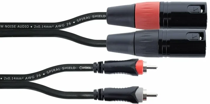 Cordial EU 1,5 MC 1,5 m Câble audio