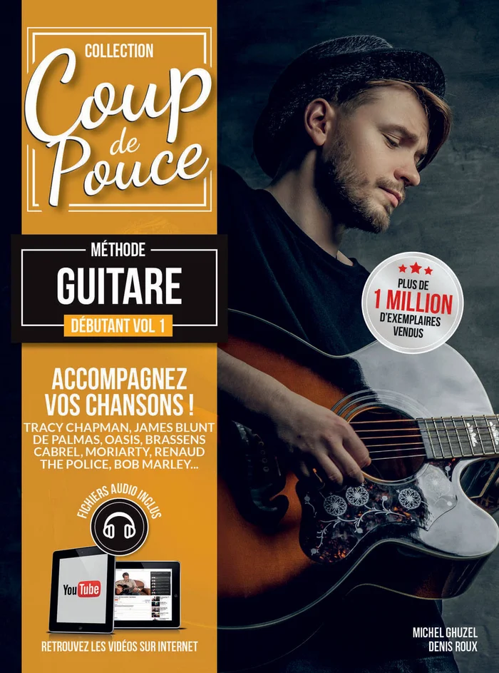 Coup De Pouce Methode Debutant Guitare Vol.1