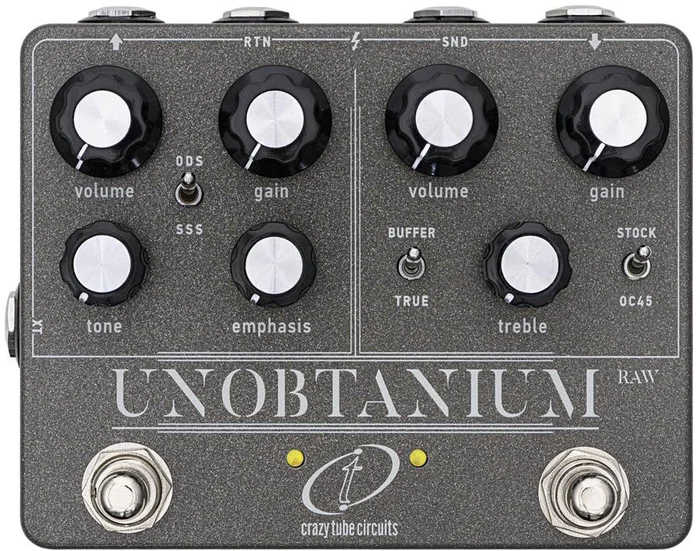 Crazy Tube Circuits UNOBTANIUM RAW Overdrive