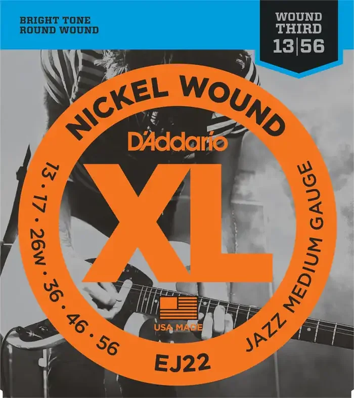 D‘Addario EJ22 Cordes pour guitares électriques